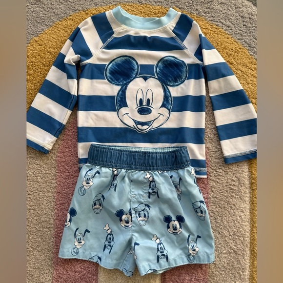 Disney matching swimsuit toddler 18 months BUNDLE 2 for $10 toddler clothing - Picture 1 of 4